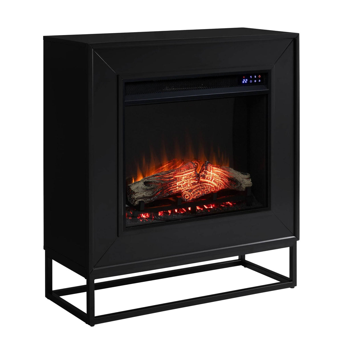 Contemporary Electric Fireplace D175