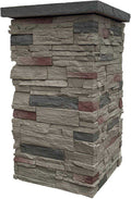 30 in. x 16 Faux Stone Column Siding Wrap N778171