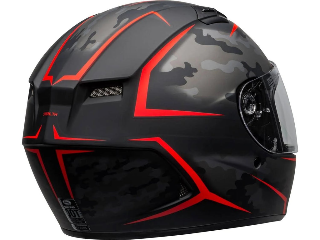 Camo Matte Black/Red Helmet M5617