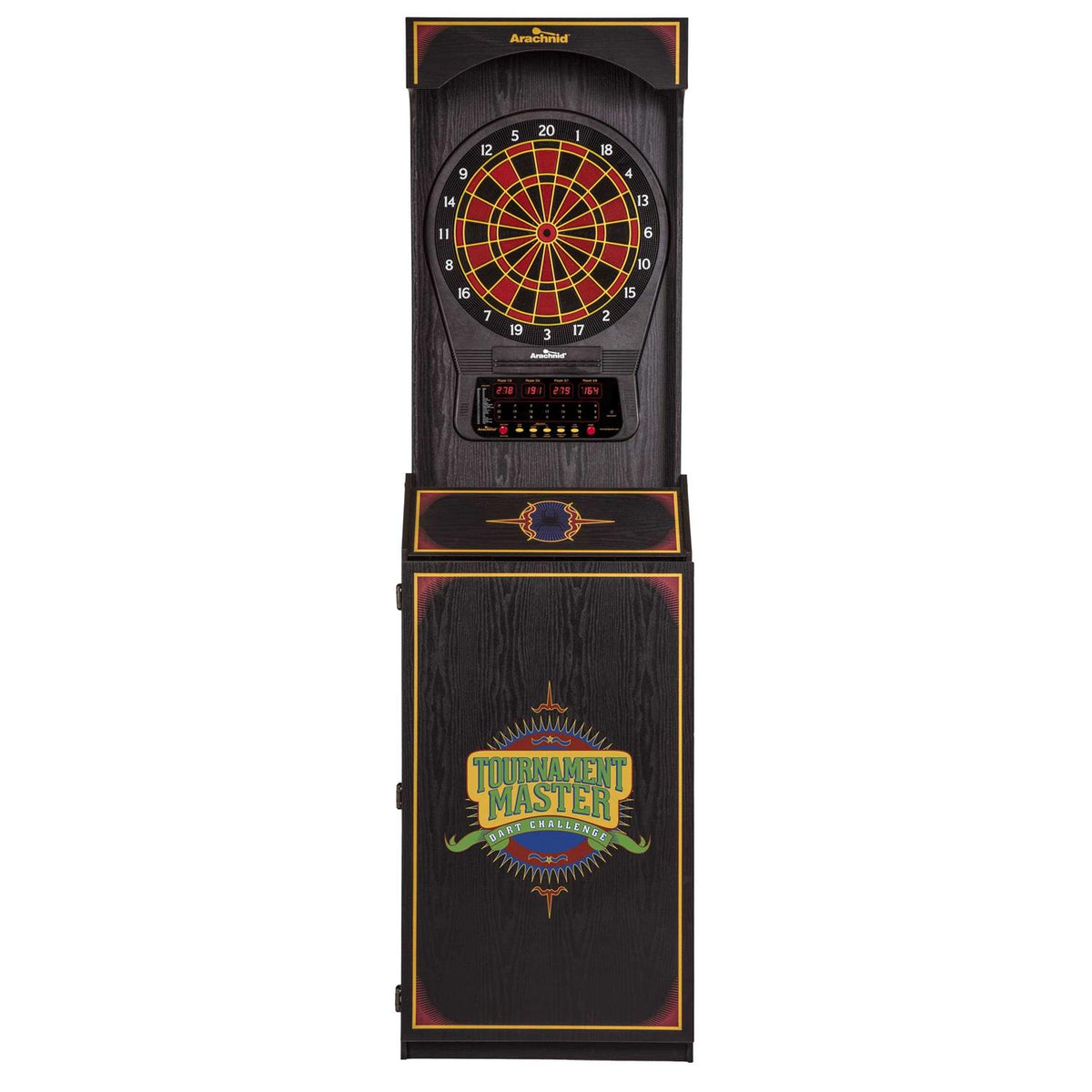 Standing Electronic Dartboard with 24 Games and 6 Soft-Tip Darts J767046