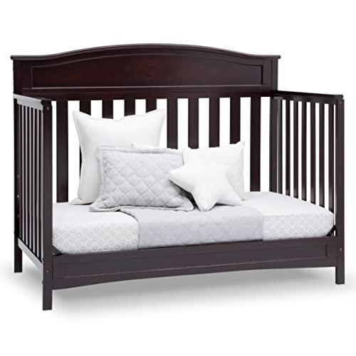 White 4-in-1 Convertible Baby Crib S30268