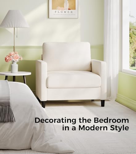 Beige All-Wood Accent Chair W5298