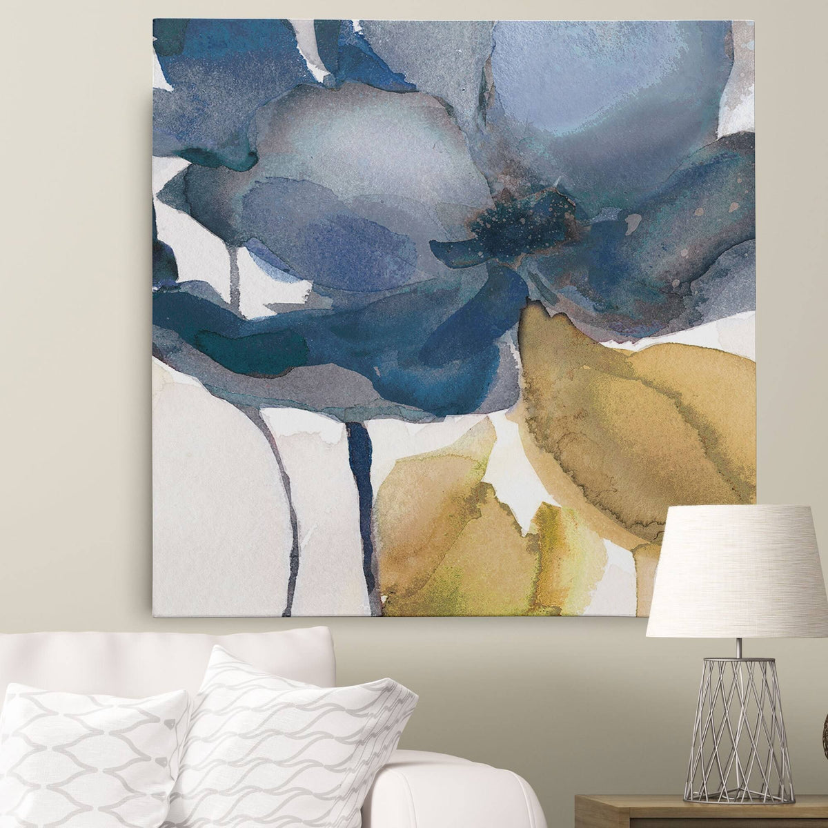 Beige Graphic Art on Wrapped Canvas G20929