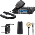 15 Watt GMRS Two-Way Radio with Mirror Mount, Antenna Cable and 3dB Gain Antenna N15003