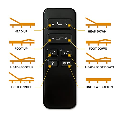 Adjustable Twin XL Electric Bed Frame with Wireless Remote G3744