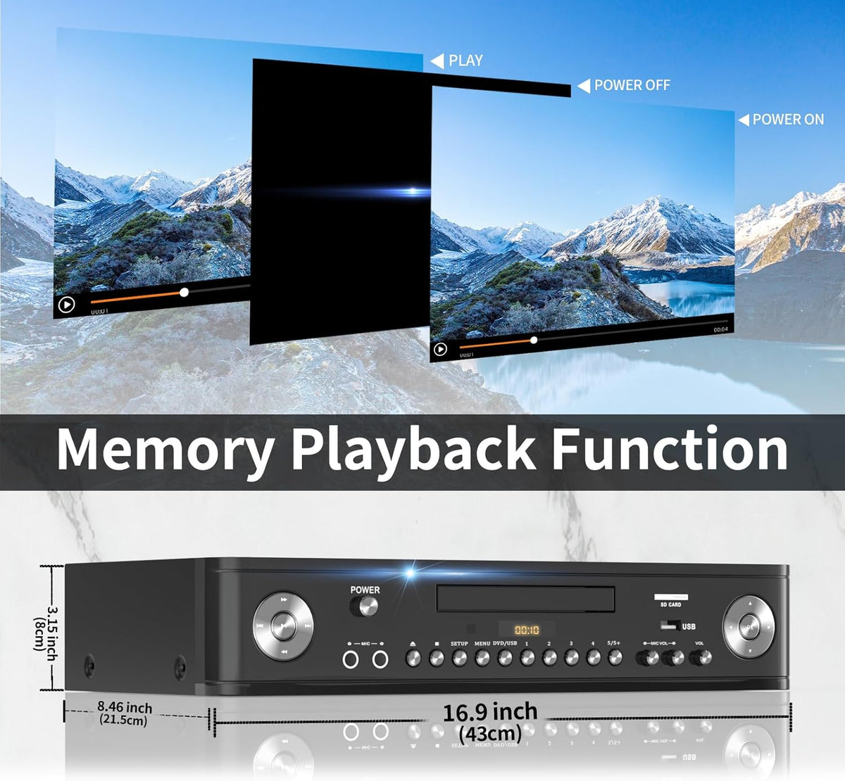 HD DVD Player with HDMI J8353