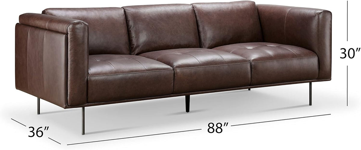 Brown Leather Sofa Z52964