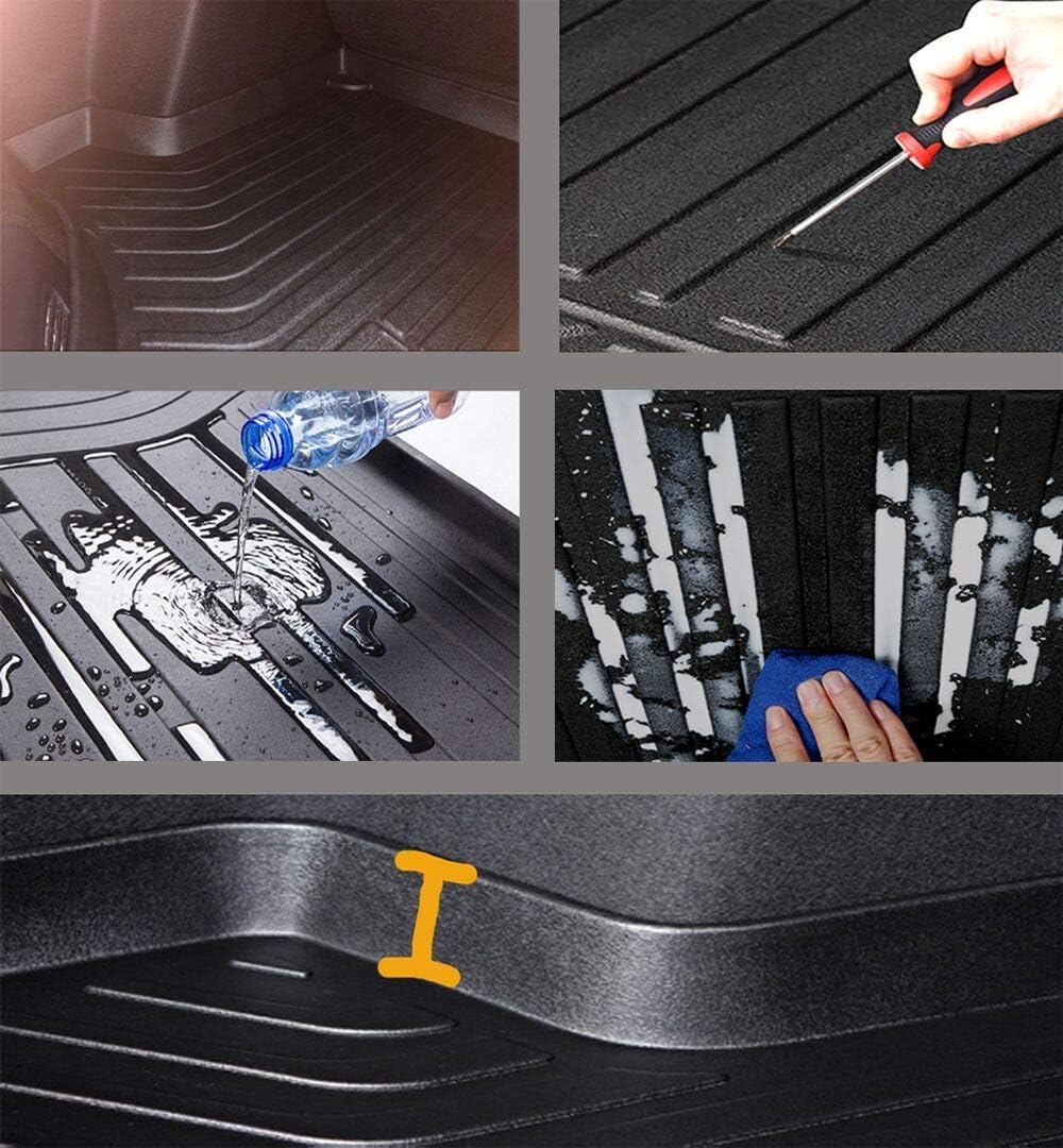 Cargo Mat Cargo Tray Cargo Liner Trunk Cover Floor Mat for Jeep Cherokee 2014-2018 U552