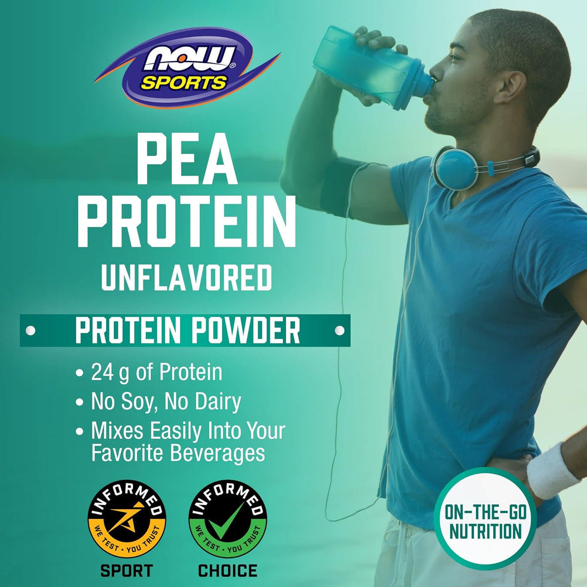 Pea Protein 24 g Unflavored Powder 7-Pound Beige Cream Pack of 2 B91231