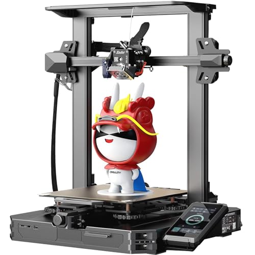 3D Printer FDM Printer with Auto Bed Leveling Sensor Kit, Dual Z-Axis Touch Screen and Glass Bed Large Printing Size 350x350x400mm I846144