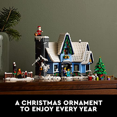 Santa’s Visit Christmas House Building Set I904819