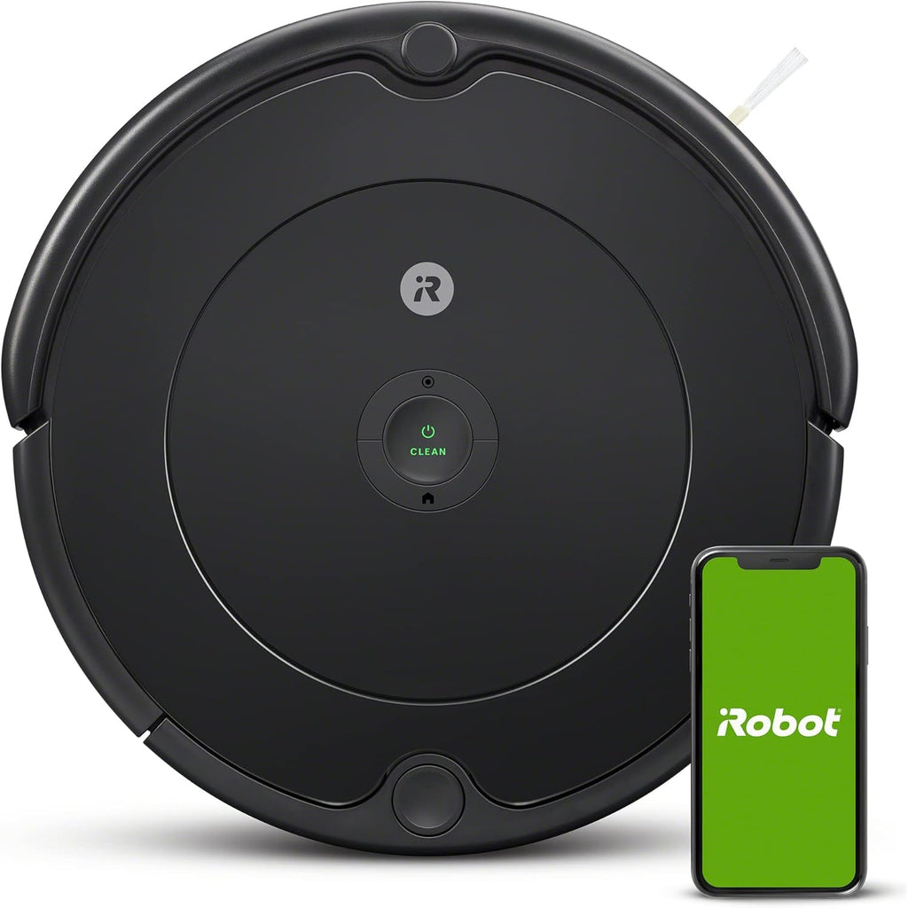 White Robot Vacuum with Wi-Fi A50642