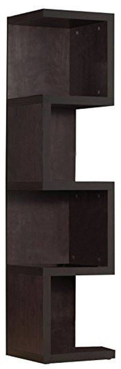 Large Espresso Bookcase O654