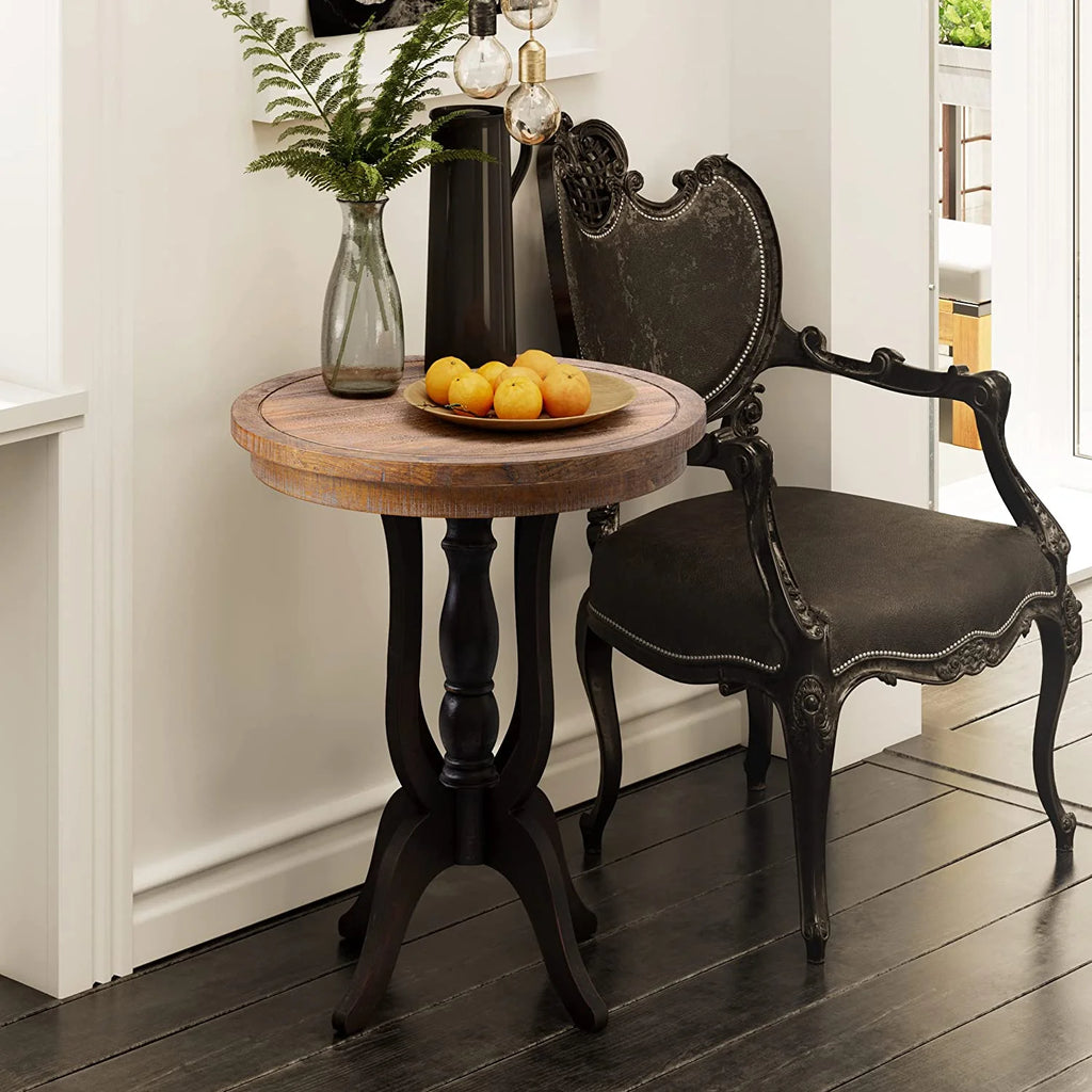 Black End Table Q586