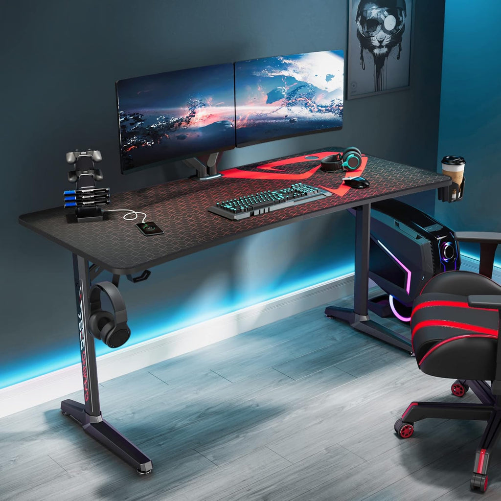 60 inch Gaming Desk with Mouse Pad N678