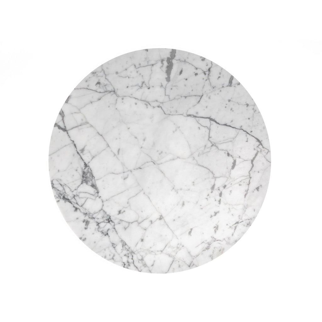 Round Carrara Marble Sink E938