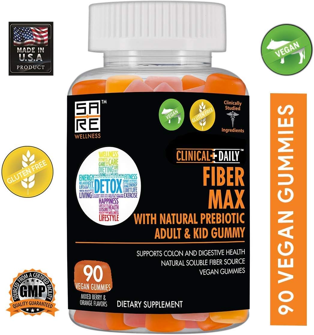 90 Gluten-Free Fiber Gummies S2909