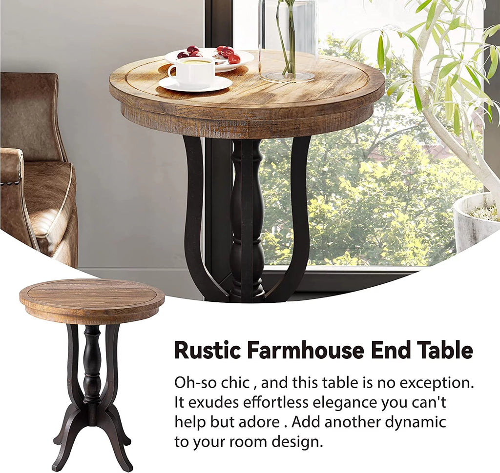 Black End Table Q586