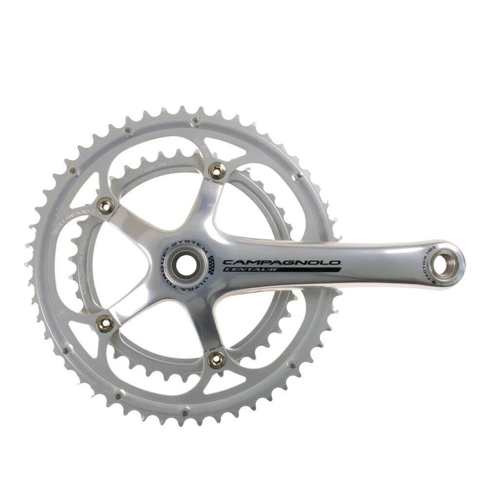 Silver 10 Speed Double Crankset 170mm Z826