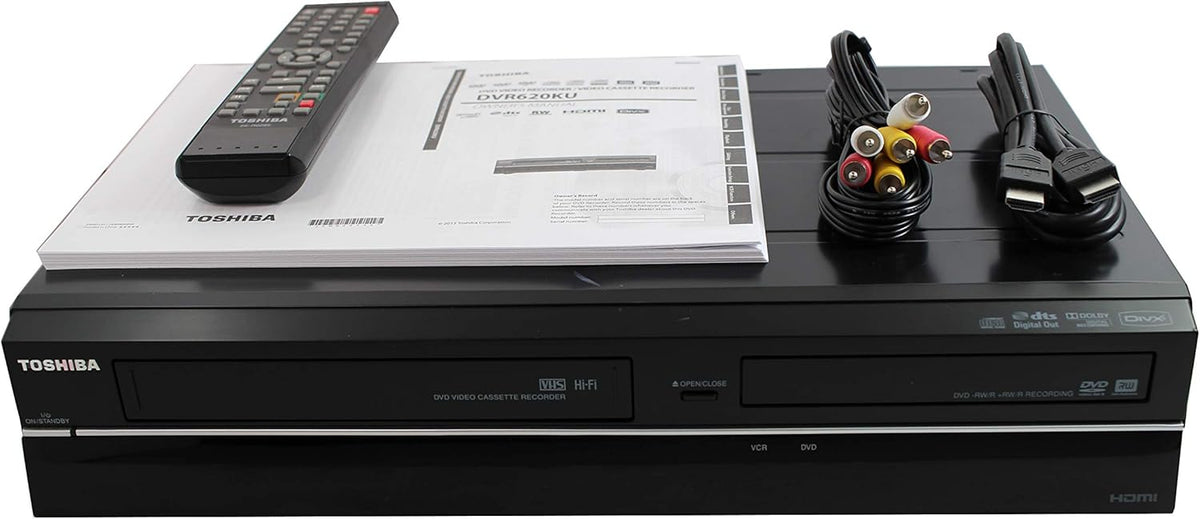 VHS to DVD Recorder VCR Combo with Remote, HDMI Y551