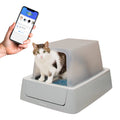 Gray Self-Cleaning Cat Litter Box E549255