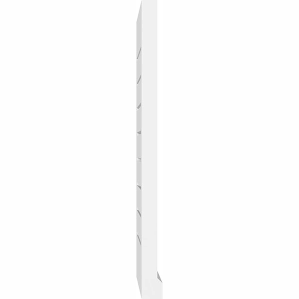 Vertical Surface Mount PVC Gable Vent I650833