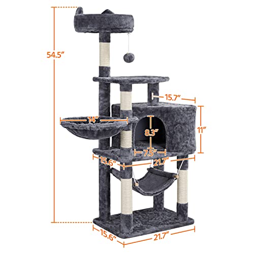 Dark Gray Cat Tree D14305