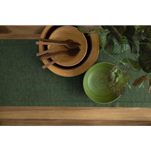 Linen Chambray Lavender Table Runner 120 Inches Long Z617630