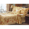 Queen Rose Bedding Quilt Set S49267