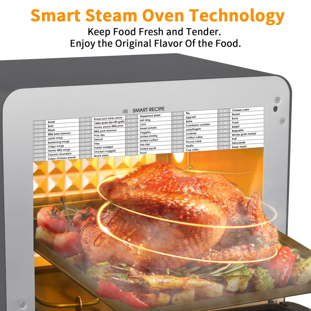 Extra Large Capacity 26 QT Air Fryer Toast Oven Combo with Rotisserie and Dehydrator V412830