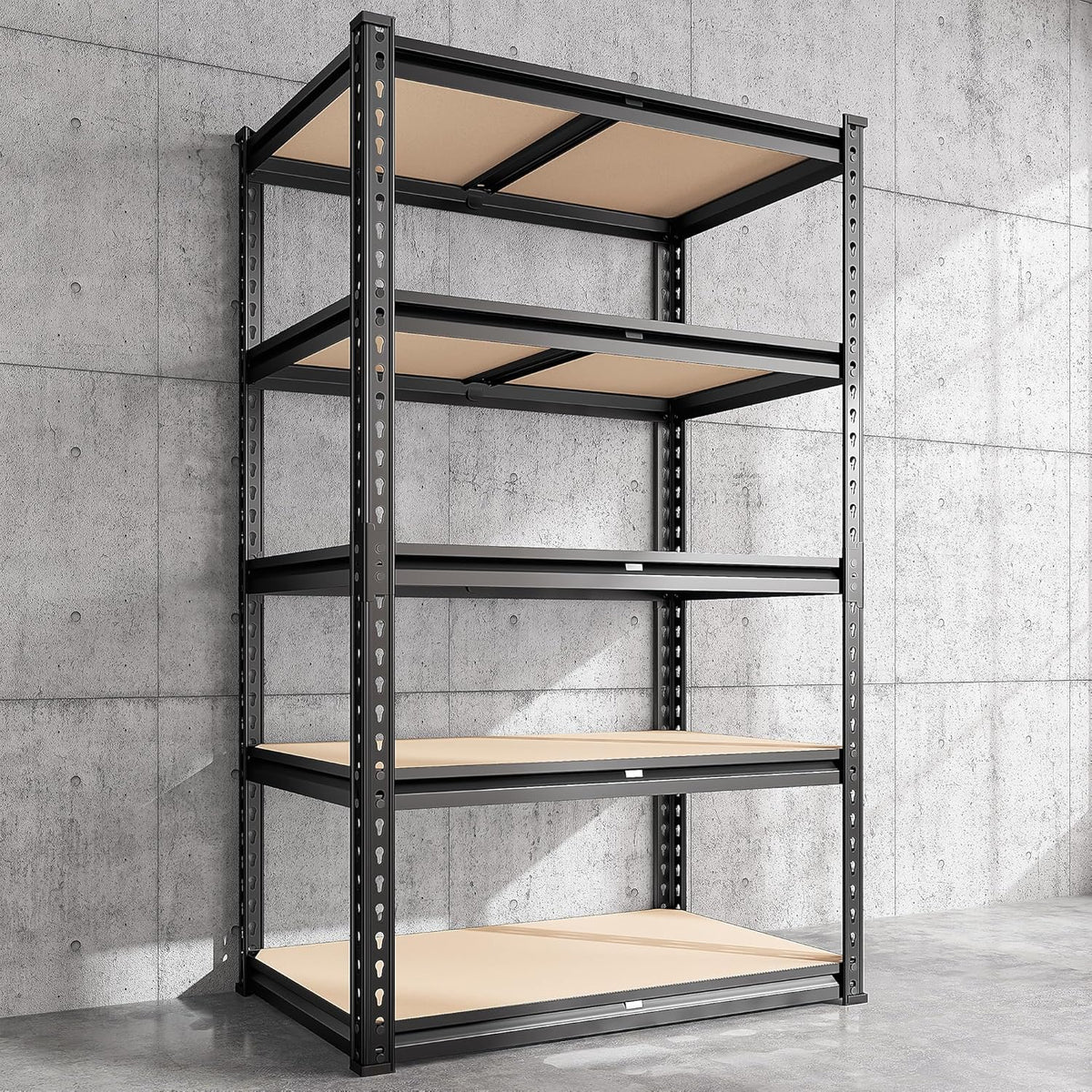 5 Tier Adjustable Metal Shelving L64910