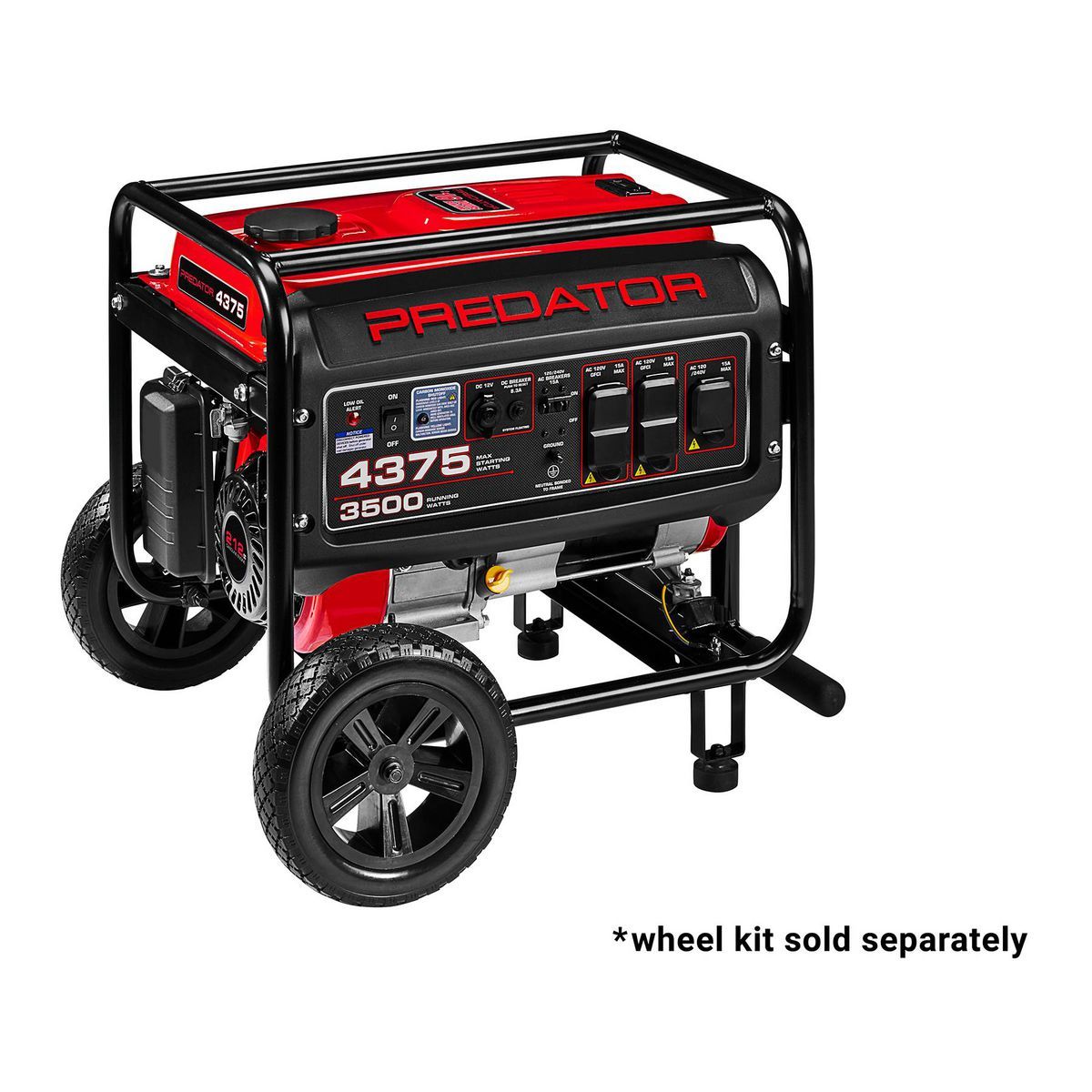 4375 Watt Gas-Powered Portable Generator V2051