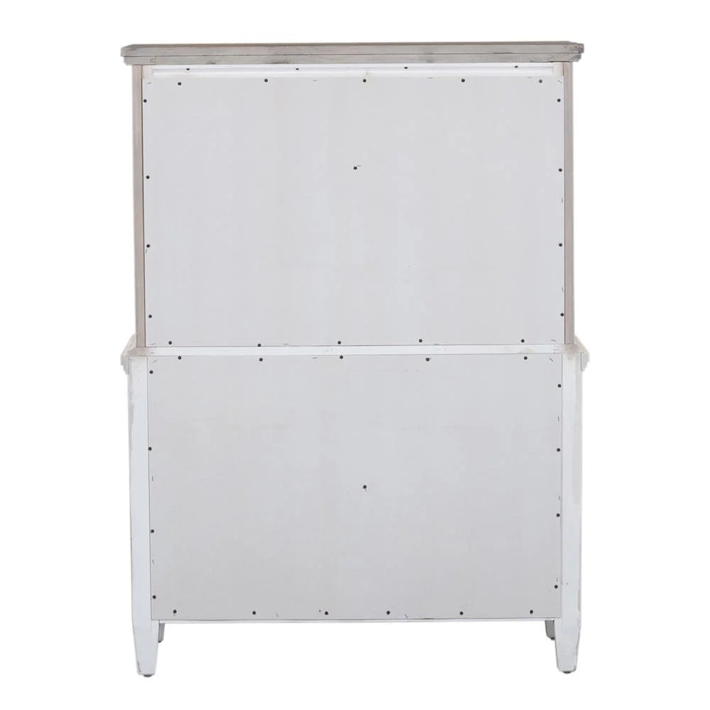 White 5 Drawer Chest T512054