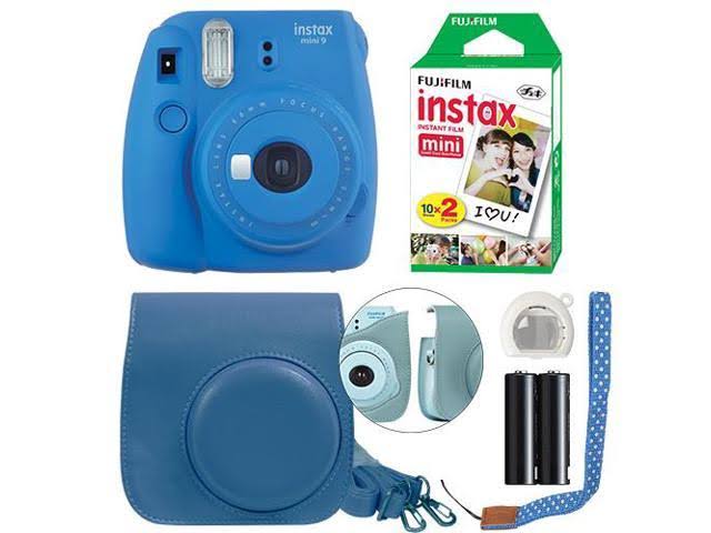 Cobalt Blue Instant Film Camera U220