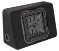 12 inch 4 Ohm 600W RMS Truck Subwoofer Enclosure, Black Q9465