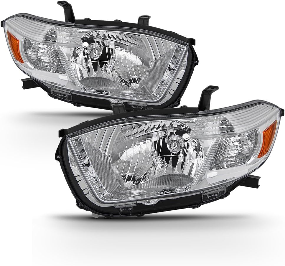 Headlights Pair Driver Left Passenger Right Side Replacement X96527