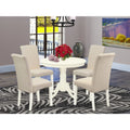 5 Pc Dining Set with Round Table and 4 Chairs I87748