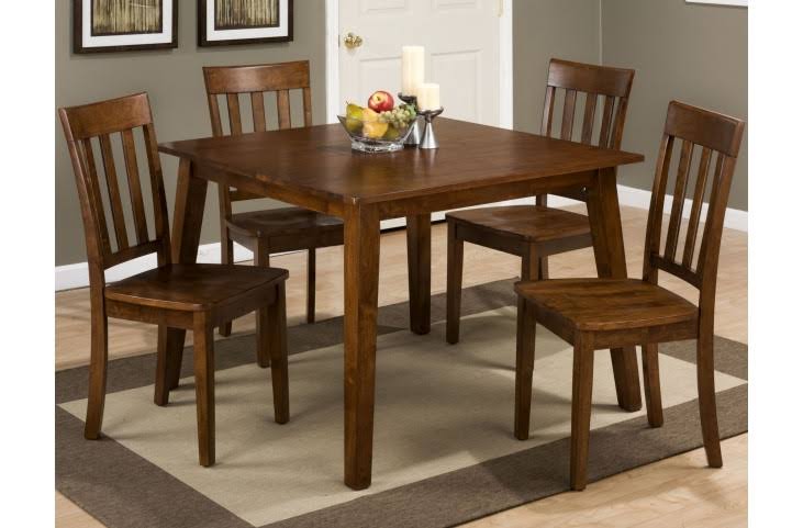 Caramel Slat Back Chair (Set of 2) Y54043