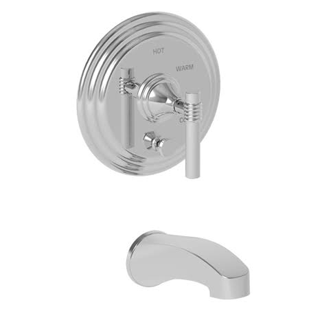 Satin Nickel Pressure Balanced Tub & Shower Trim N974509