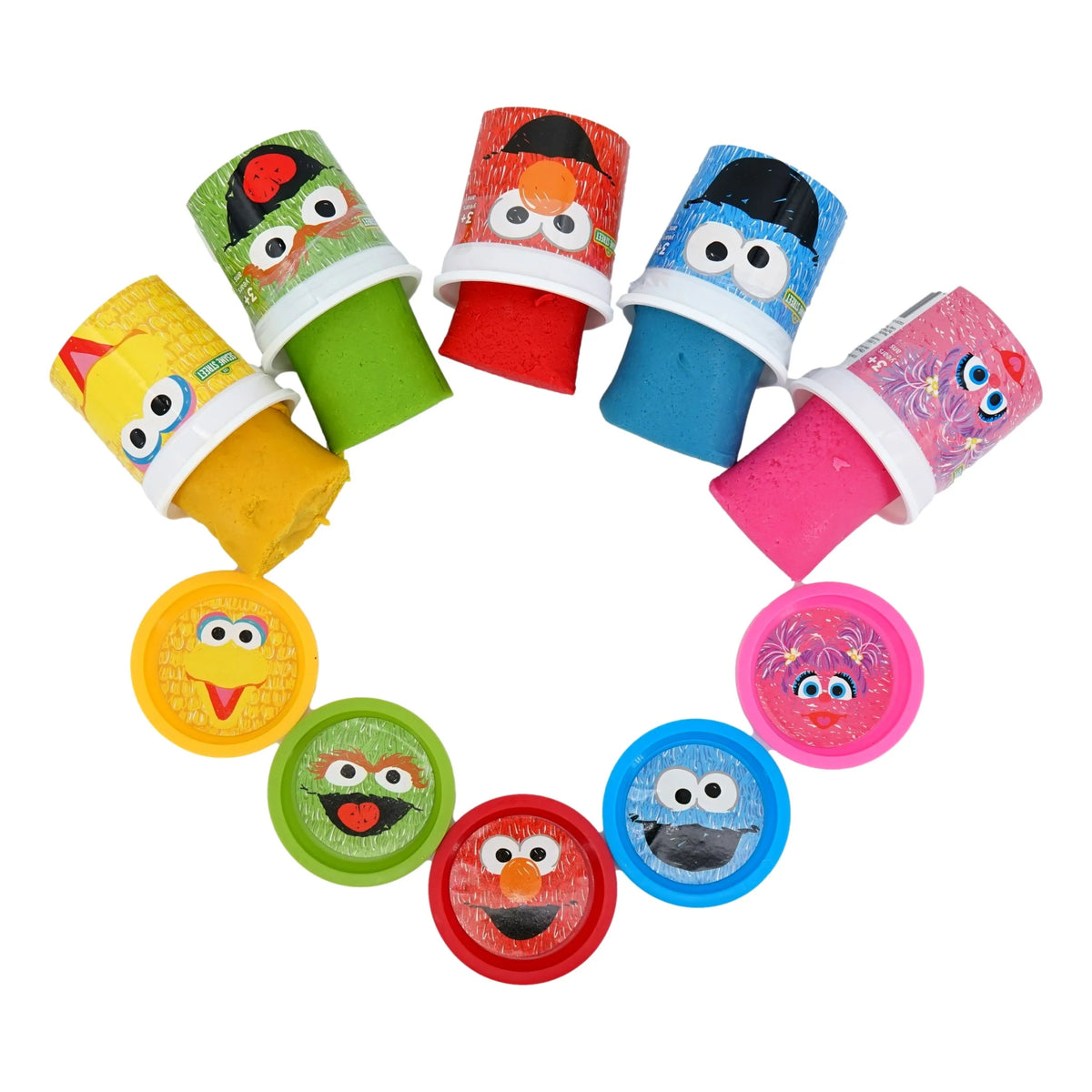 Play Modeling Dough, 5-Pack, 4oz Cans S1623