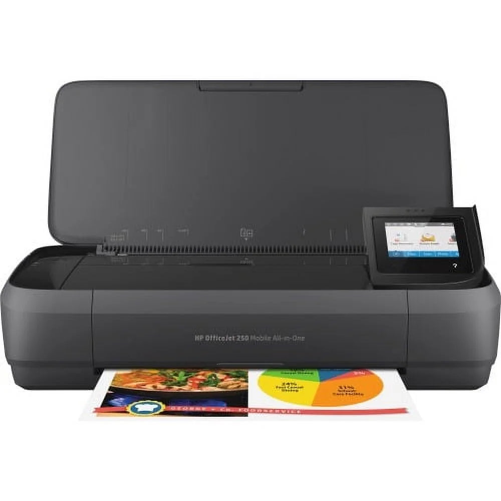 Restored HP OfficeJet 250 Mobile All-in-One InkJet Printer N876