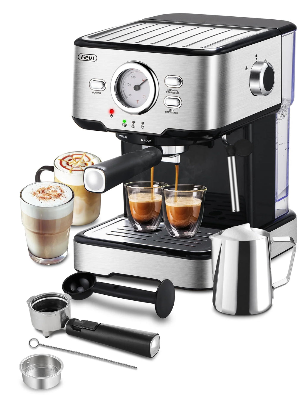 15 Bar Espresso Machine with Steamer Z4981