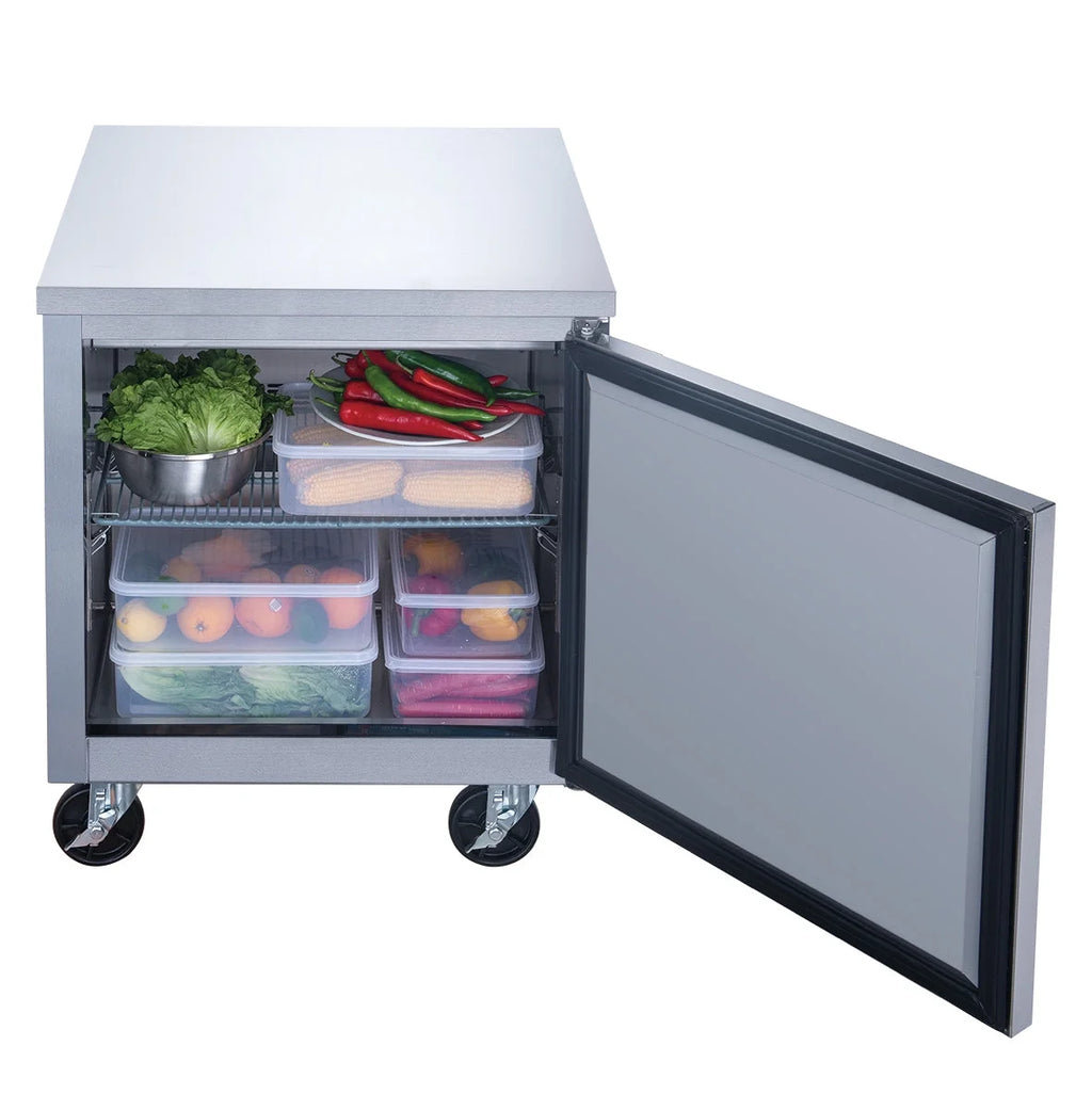 29 in. Stainless Steel Undercounter Refrigerator 6.99 cu. ft. N541