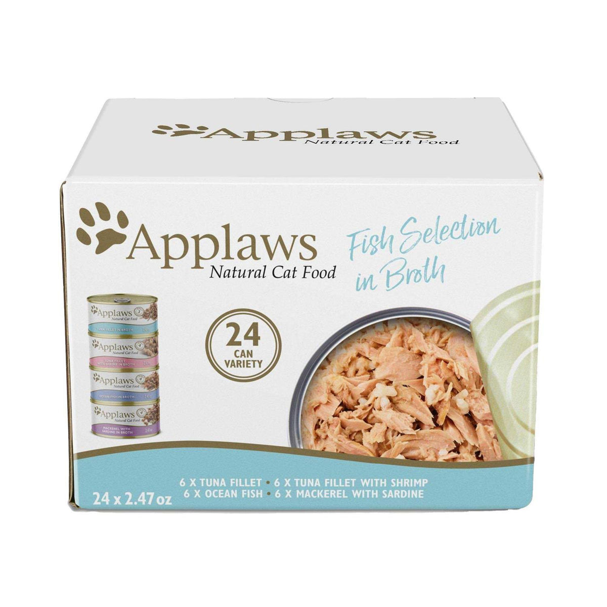 Cat Wet Food in Broth Variety Pack T9389