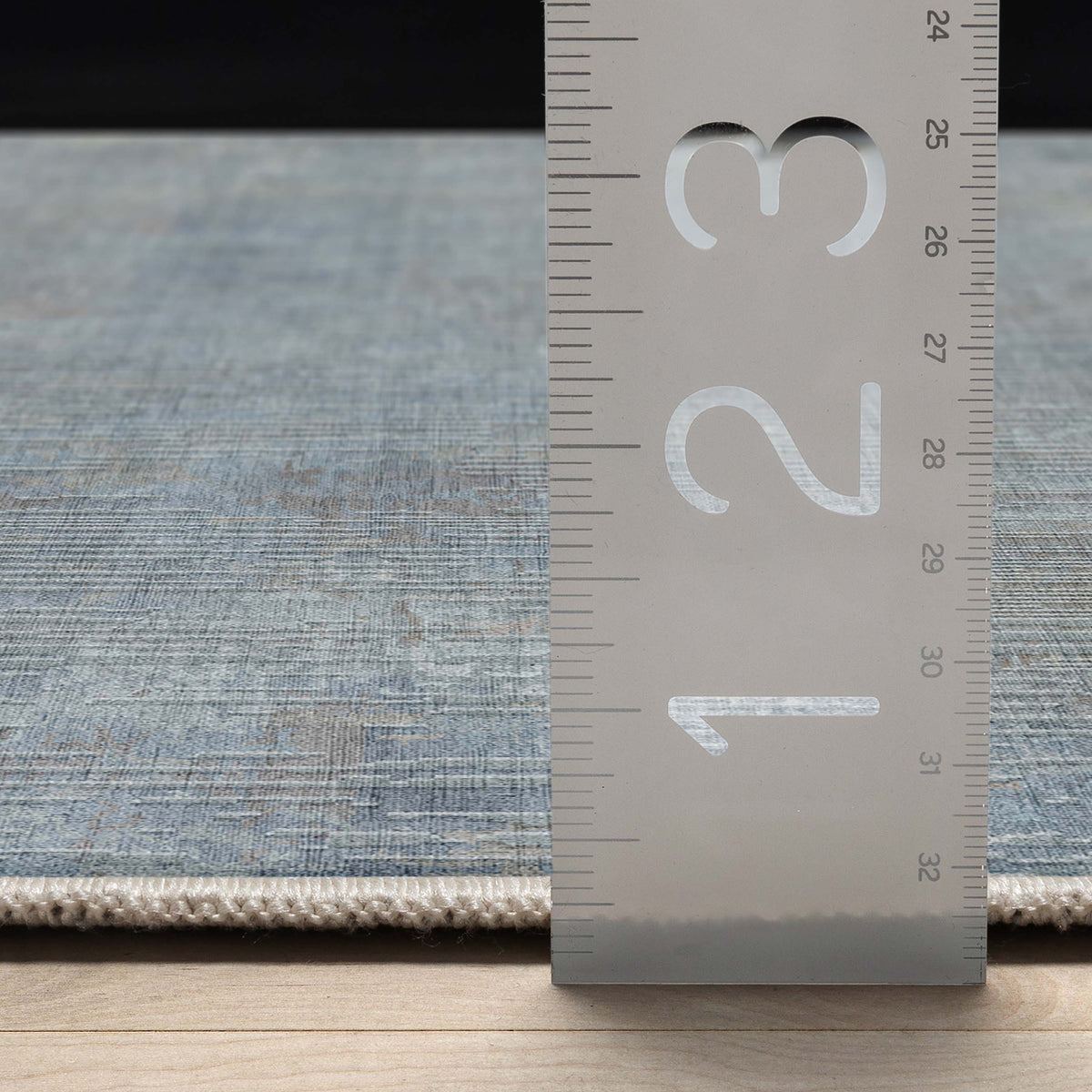 Blue Vintage Flatweave Area Rug B72213