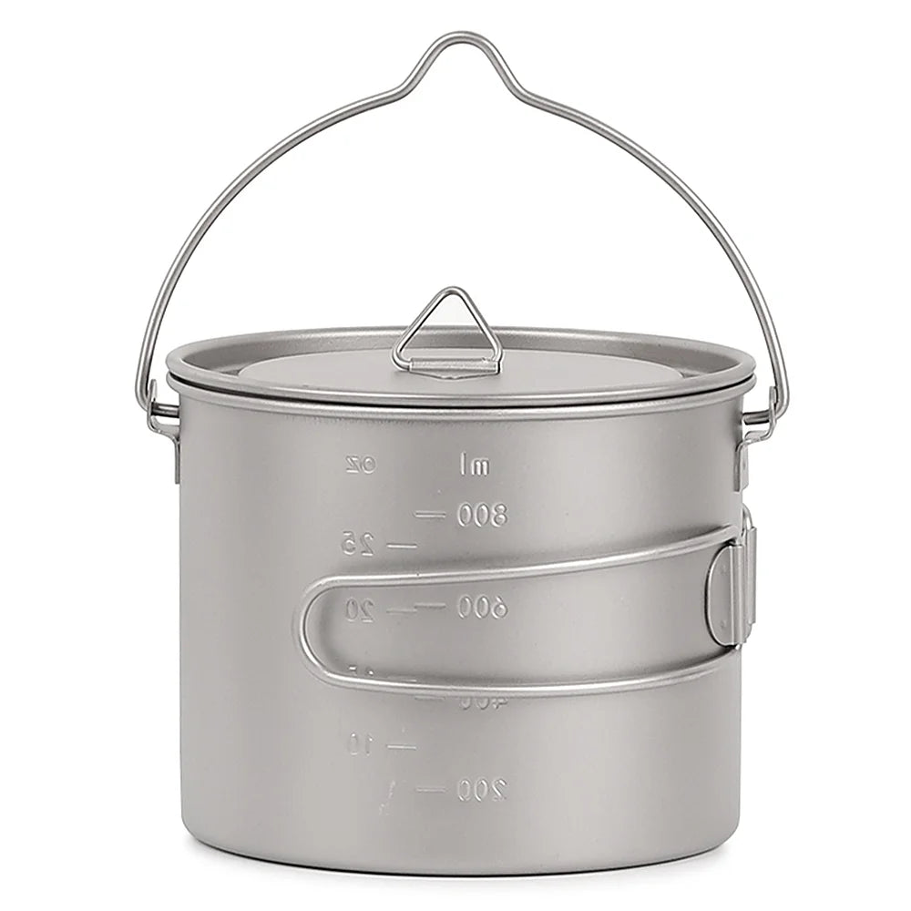 Ultralight Pot Water Mug Cup with Lid and Foldable Handle L277250