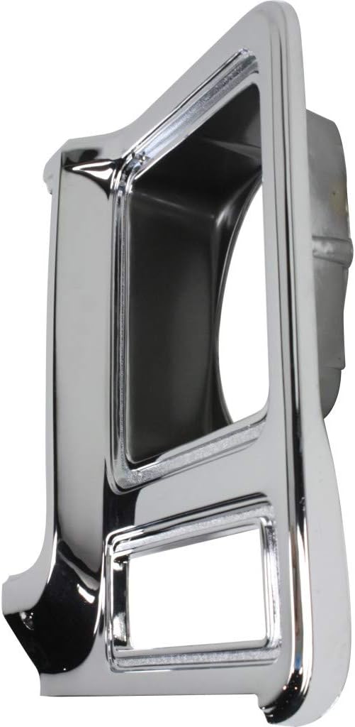 Chrome & Painted Dark Argent Headlight Door Pair for Chevy C10 C20 C30 1979 1980 G2355
