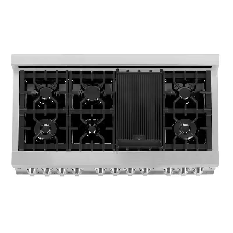 7 Burner Double Oven Dual Fuel Range with Griddle Y4399