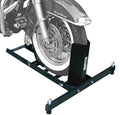 Adjustable Motorcycle Wheel Chock Stand Heavy Duty 1800lb Weight Capacity Q50164