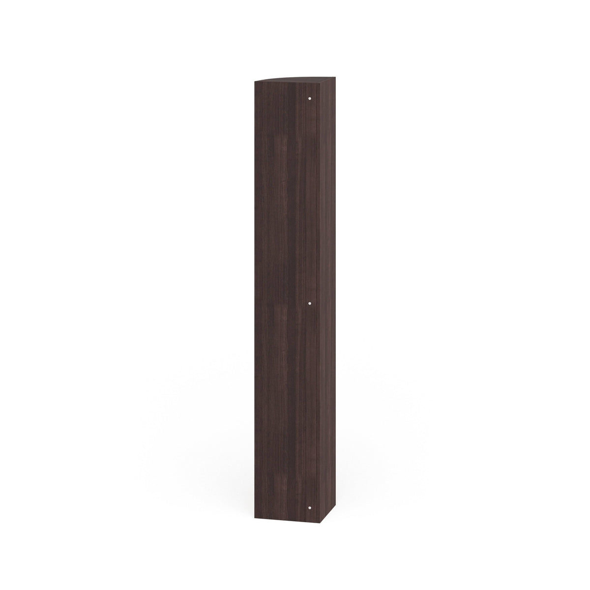 Corner 5-Shelf Display Stand White Wood Finish Q8913